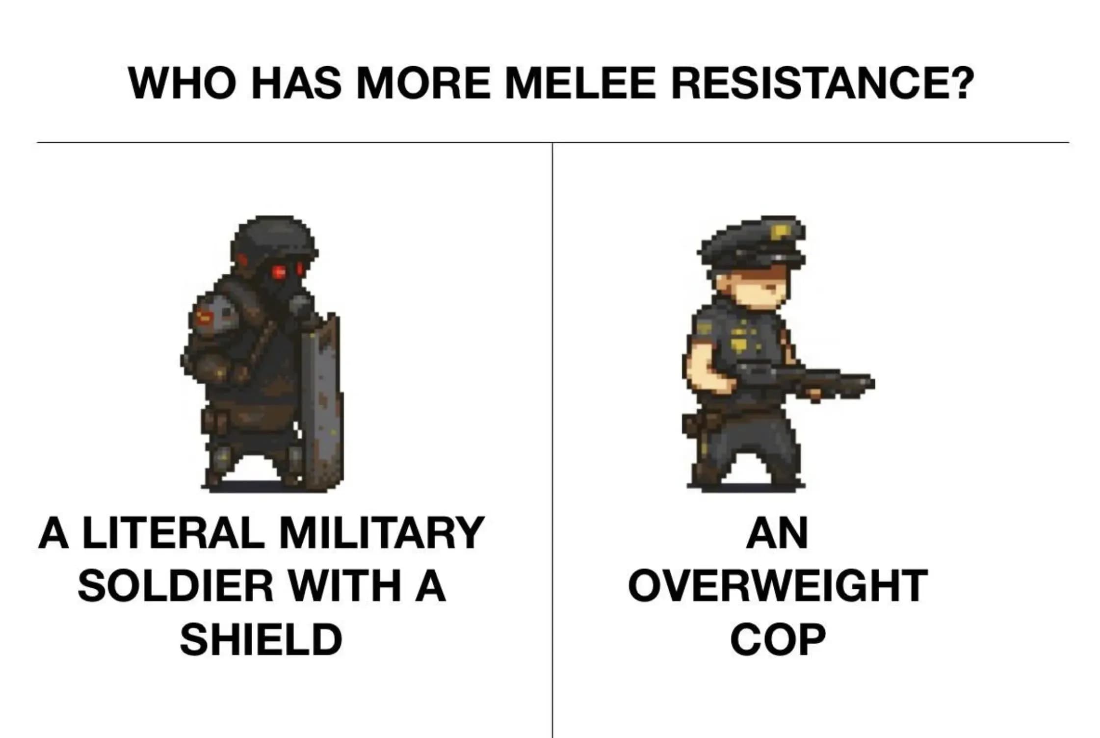 We've never understood why...